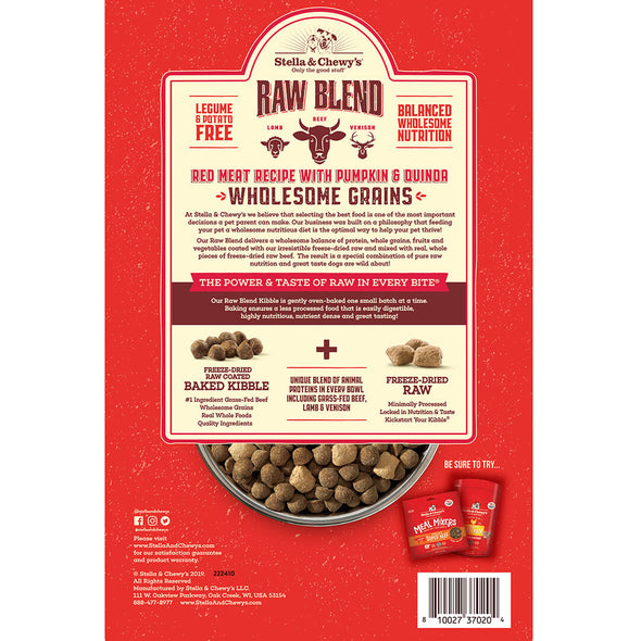 Stella and Chewy's Raw Blend Red Meat with Wholesome Grains