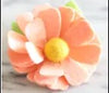 Mimi Green Dog Collar Flowers