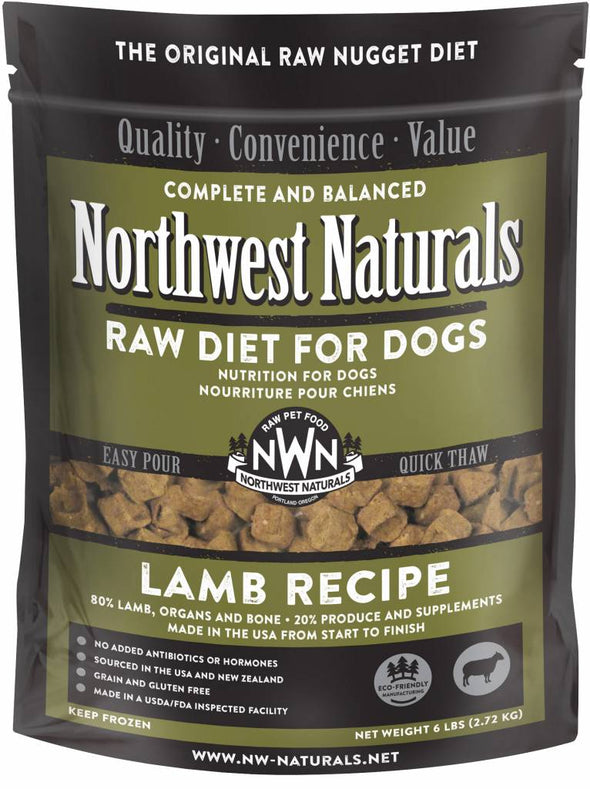 Northwest Naturals Freeze Dried Lamb Nugget Diet for Dogs