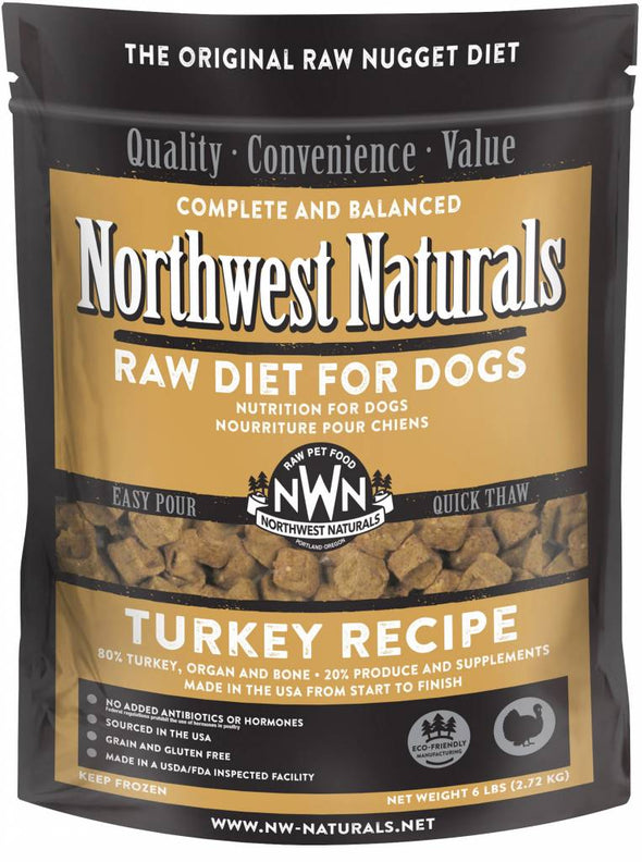 Northwest Naturals Freeze Dried Turkey Nugget Diet for Dogs