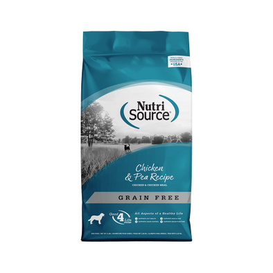 Nutrisource Grain Free Chicken and Pea Dry Dog Food