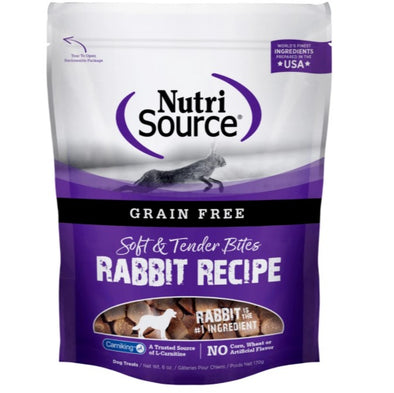 Nutrisource Soft & Tender Rabbit Bite Treats