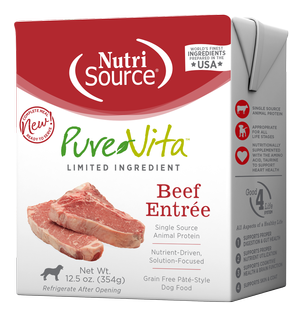 Pure Vita Dog Tetrapak Entree 12.5oz