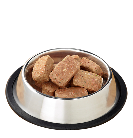 Raw Frozen Canine Beef Nuggets Formula Food for Dogs