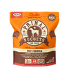Raw Frozen Canine Beef Nuggets Formula Food for Dogs