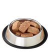 Primal Pet Foods Raw Frozen Canine Duck  Nuggets Formula, image of food in bowl