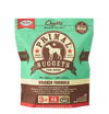 Primal Pet Foods Raw Frozen Canine Chicken Nuggets Formula, front of green pack