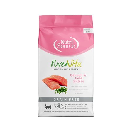 PureVita Salmon & Peas Entrée Dry Cat Food