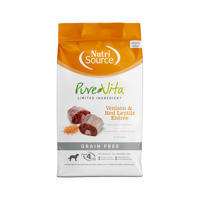 Pure Vita Venison & Red Lentils Dry Dog Food