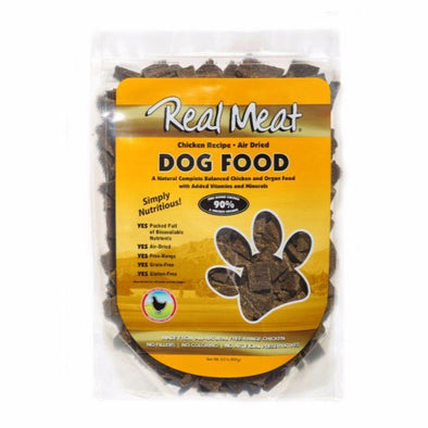 The Real Meat Company Air-Dried Chicken Dog Food, front