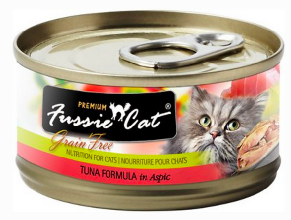 Fussie Cat Premium Tuna Canned Cat Food
