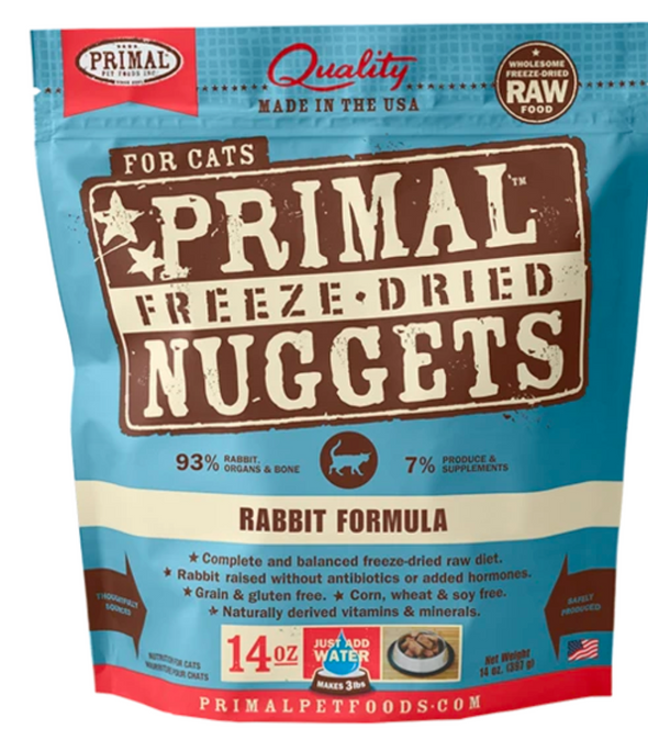 Primal Raw Freeze Dried Feline Rabbit Formula