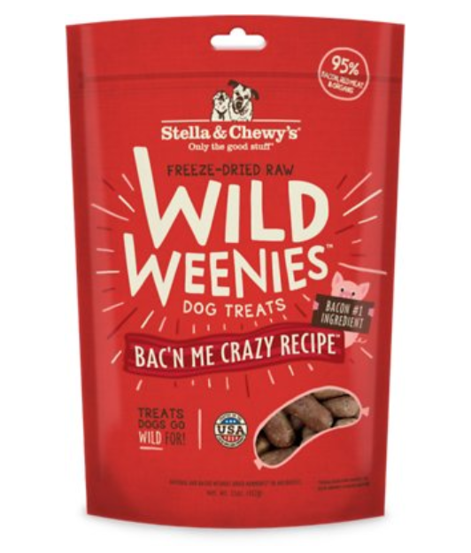Stella & Chewy's Wild Weenies Bac'n Me Crazy Recipe