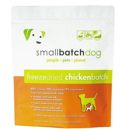 Small Batch Freeze Dried Chicken Dog Food