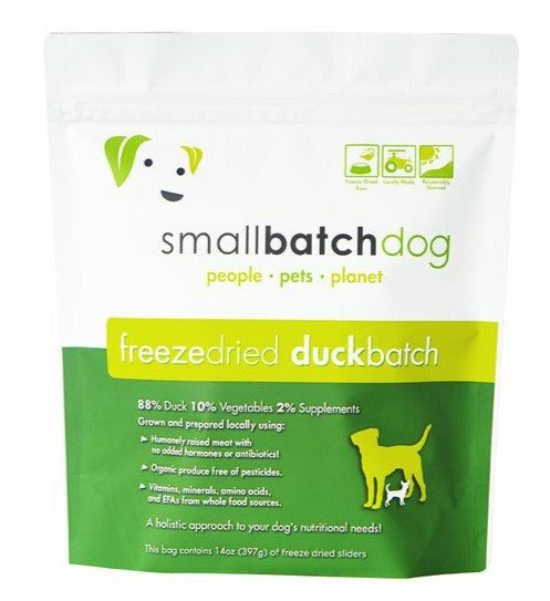 Small Batch Freeze Dried Duck Dog Food