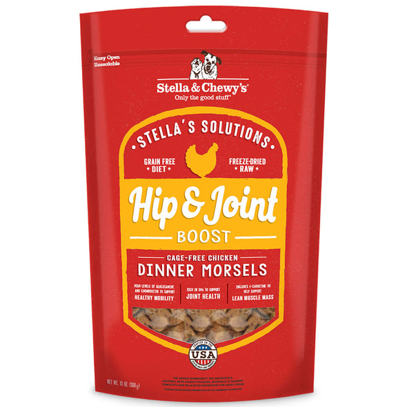 Stella's Solutions Hip & Joint Boost Chicken Dinner Morsels For Dogs