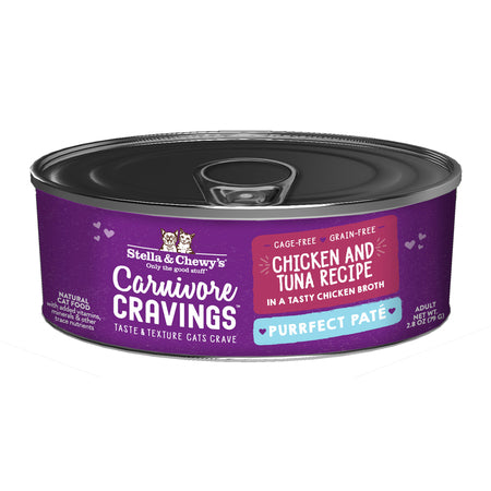 Carnivore Cravings 2.8oz Cat Food Cans