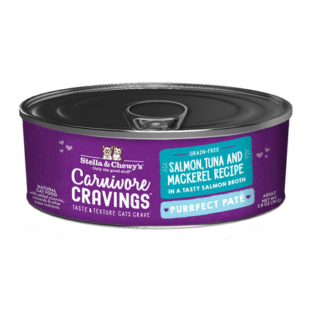 Carnivore Cravings 2.8oz Cat Food Cans
