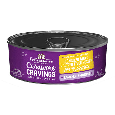 Carnivore Cravings 2.8oz Cat Food Cans