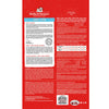 Dandy Lamb Frozen Raw Dinner Patties for Dogs by Stella and Chewy's, back red package