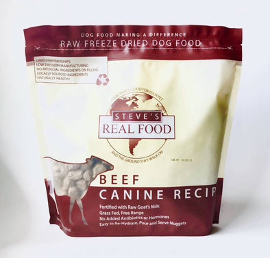 Steve's Freeze Dried Beef Dog Diet