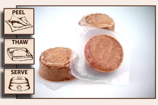 Tucker's Beef-Pumpkin Complete and Balanced Raw Diets for Dogs