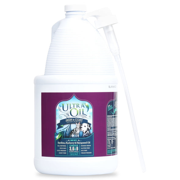 Ultra Oil Skin & Coat Supplement For Dogs and Cats, large, Barking Dog Bakery and Feed