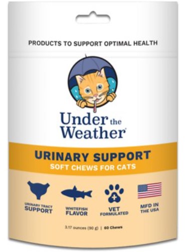 Under The Weather Urinary Support Treats for Cats