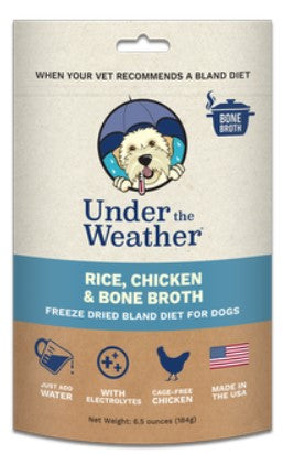 Under the Weather Bland Diets with Bone Broth Chicken & Rice