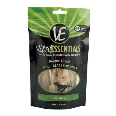 Vital Essentials Freeze-Dried Bully Sticks Dog Treats at Barking Dog Bakery and Feed