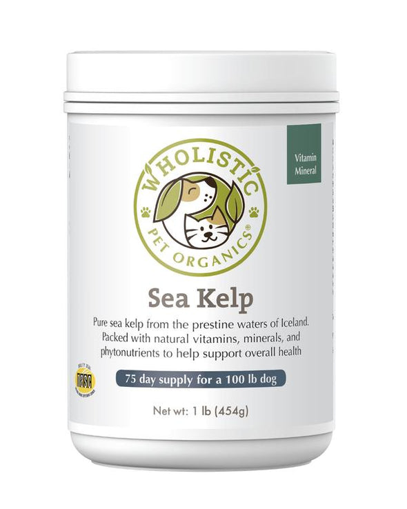 Wholistic Pet Organics Sea Kelp™ Dog and Cat Supplement, front