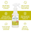 Wondercide Flea & Tick Spray for Pets + Home, Lemongrass scent features