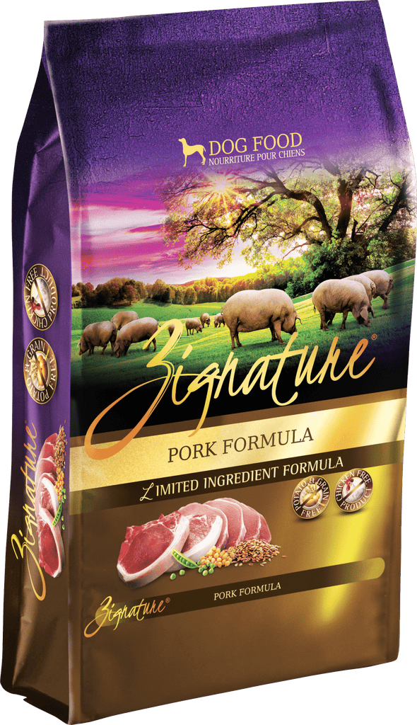 Zignature Pork Formula Dry Dog Food