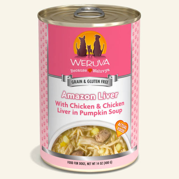 Weruva Amazon Liver Canned Dog Food