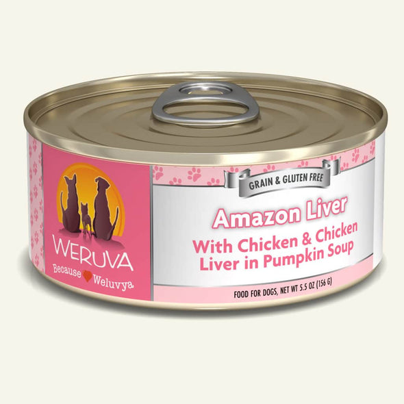 Weruva Amazon Liver Canned Dog Food