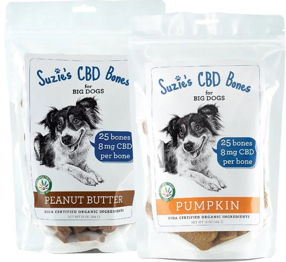 Suzie's CBD Treats for Big Dogs 25pc 8mg