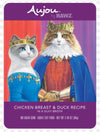 Aujou by Rawz Chicken Breast and Duck Pouch Cat Food