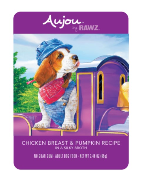 Aujou by Rawz Chicken Breast and Pumpkin for Dogs