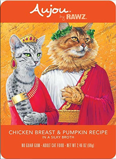 Aujou by Rawz Chicken Breast and Pumpkin Cat Food
