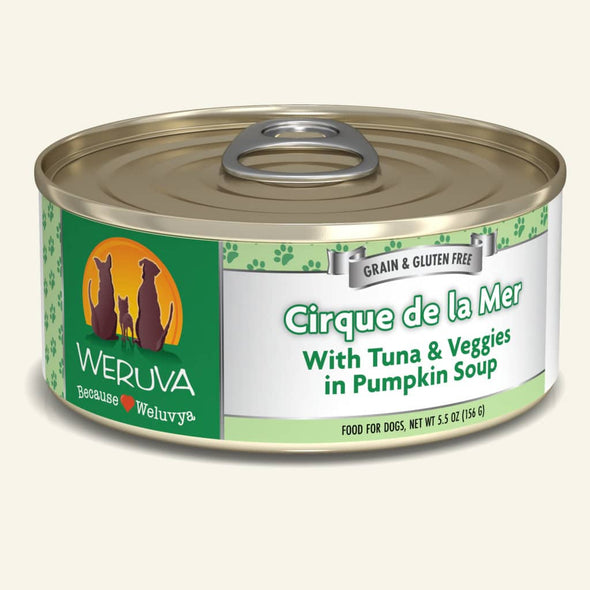Weruva Cirque de la Mer with Tuna & Veggies Canned Dog Food