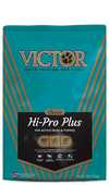 VICTOR Hi-Pro Plus Dog Food for Active Dogs & Puppies, front of bag-blue