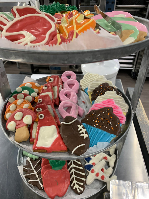 Barking Dog Bakery and Feed Decorated Cookies (by the piece)