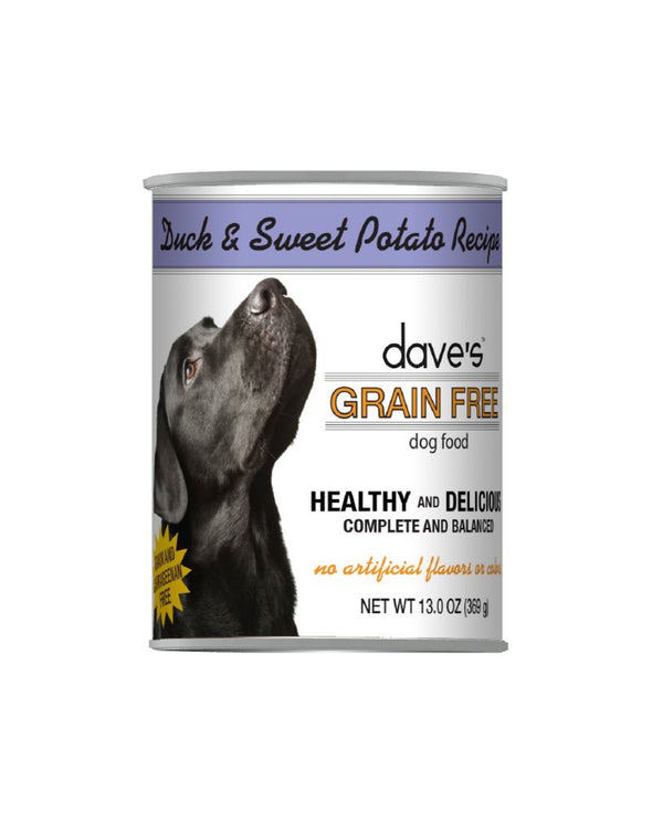Dave's Grain Free Duck and Sweet Potato