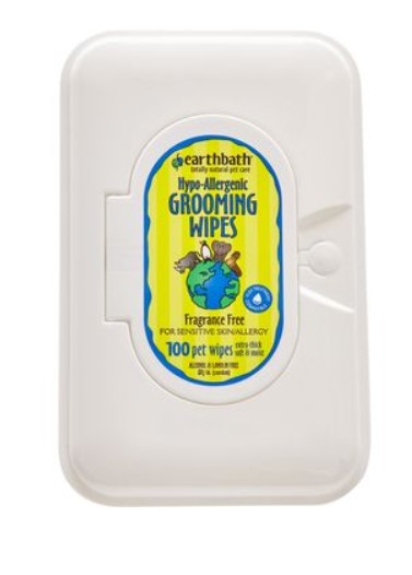 earthbath Hypo-Allergenic Grooming Wipes