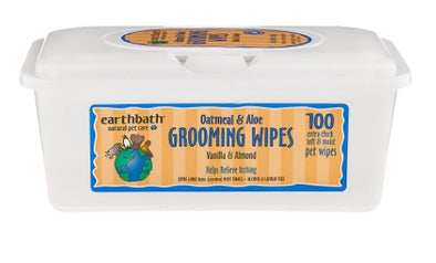 earthbath Grooming Wipes with Oatmeal and Aloe