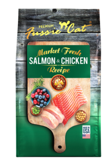 Fussie Cat Market Fresh Salmon & Chicken Meal Cat Dry Food