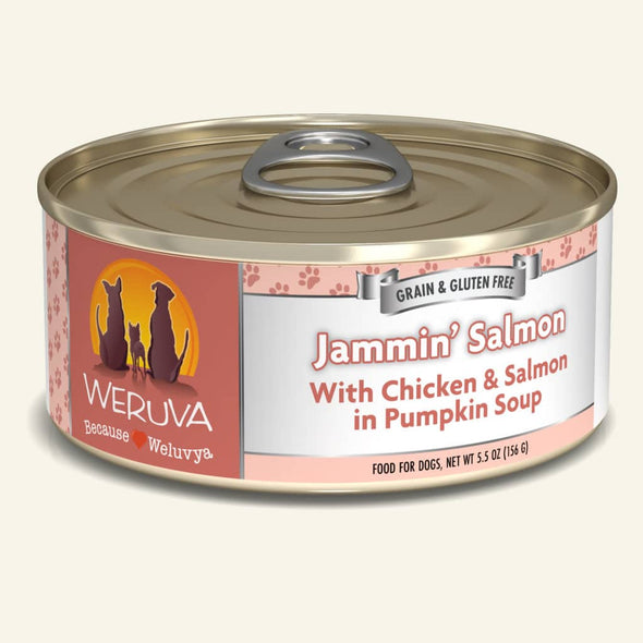 Weruva Jammin’ Salmon Canned Dog Food