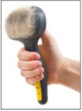 JW Grip Soft Dog Self Cleaning Slicker