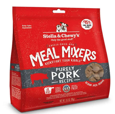 Stella & Chewy's Pork Freeze Dried Raw Meal Mixers for Dogs
