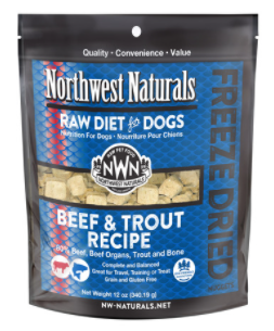 Northwest Naturals Freeze Dried Nugget Diet for Dogs